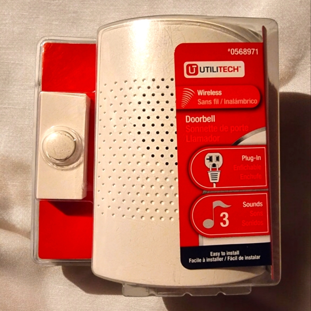 Utilitech Wireless Doorbell #0568971
